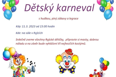 Dětský karneval 2023