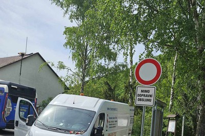 Obec Ryjice upozorňuje řidiče