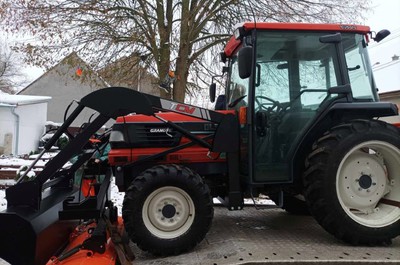 Obecní traktor