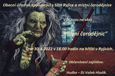 Pálení čarodějnic 2022