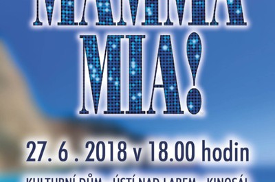 Pozvánka na muzikál  Mamma Mia