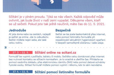 Sčítání lidu, domů a bytů 2021