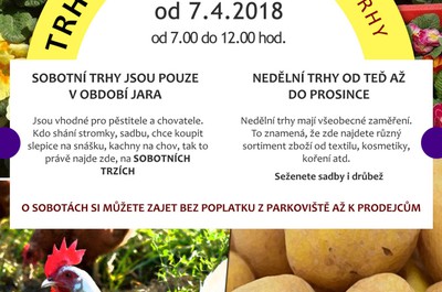 Trhy Ředhošť 2018 - zahájení sobotních trhů