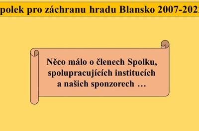 Členové spolku a naši sponzoři