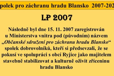 Jak šel čas LP 2007