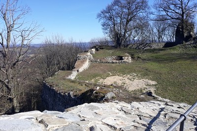 Současnost hradu Blansko