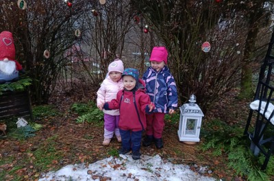 „Slavnostní vánoční rozsvícení hasičárny a točny autobusu v Ryjicích"