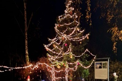 „Slavnostní vánoční rozsvícení hasičárny a točny autobusu v Ryjicích"