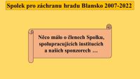 Členové a sponzoři spolku